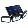 thumbnail image 1 of Solar Wall Lamp 74 LEDs 3 Adjustable Head Motion Sensor Flood Light IP65 Waterproof Security Light Outdoor 270 Wide Angle Light For Garage Front Door Garden Pathway, 1 of 3