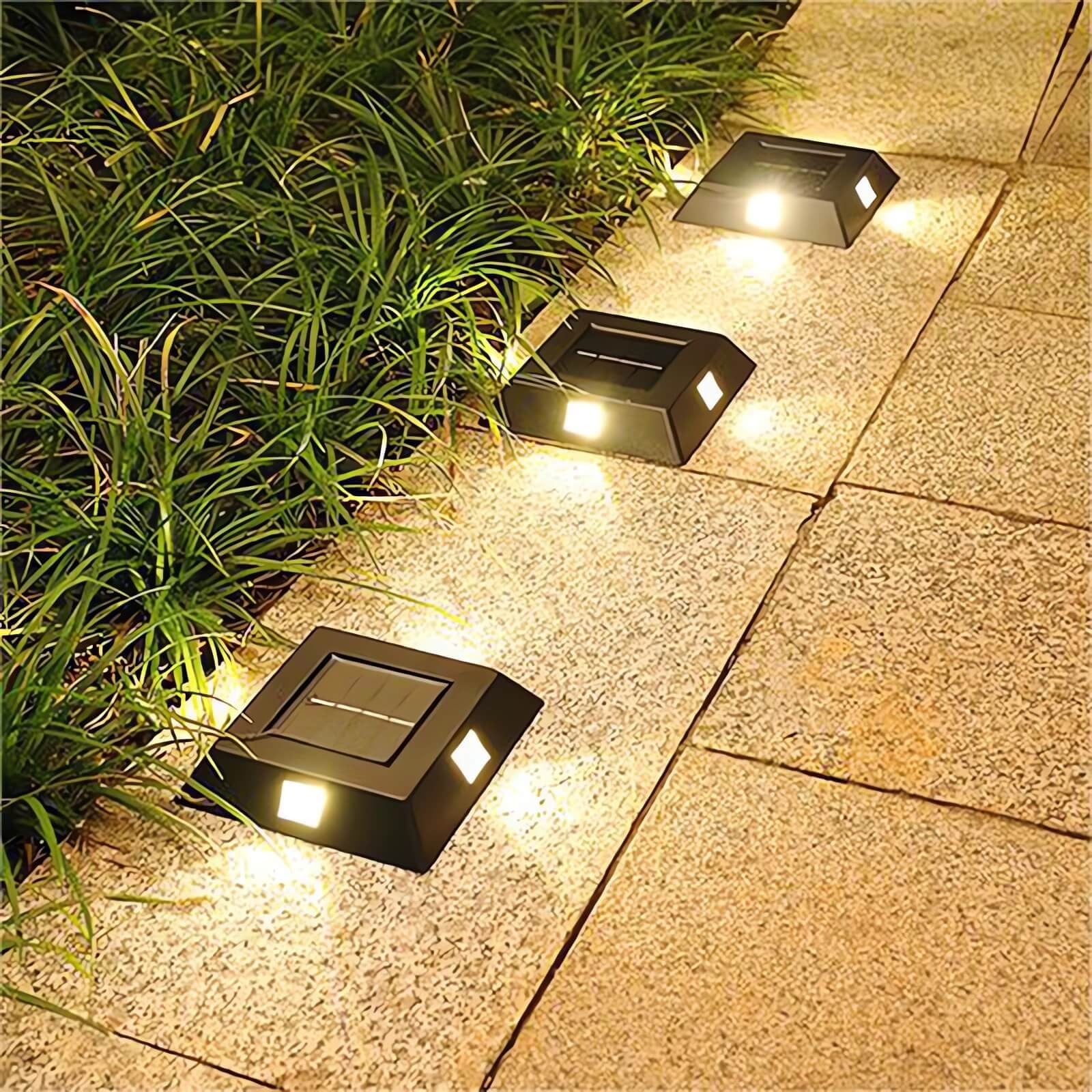 Solar Wall Lamp Outdoor Waterproof Up Down Light | 4-Pack LED ...