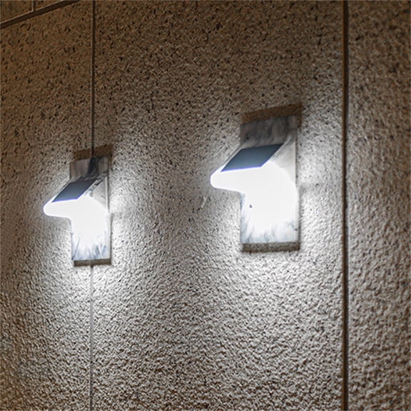 Solar Wall Light LED Outdoor Induction Wall Lamp, Remote Control Up Down Lighting, Auto Sensor Waterproof Solar Powered Security Light for Yard Patio Garden