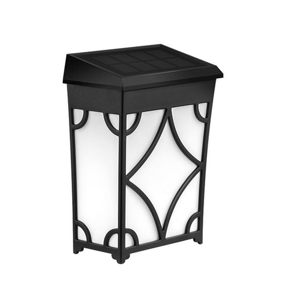 Solar Wall Light Outdoor Wall Light Fence Lighting For Terrace Front Door Patio Stair Steps And Led Forest Decorative Light Waterproof1Pcs