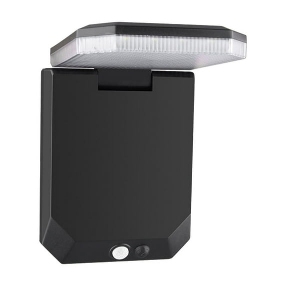 Solar Wall Light Outdoor Waterproof IP65 Wall Sconce With Three Lighting Modes Solar Powered No Plug In LED Light For Porch Pathway Driveway Garden Fence