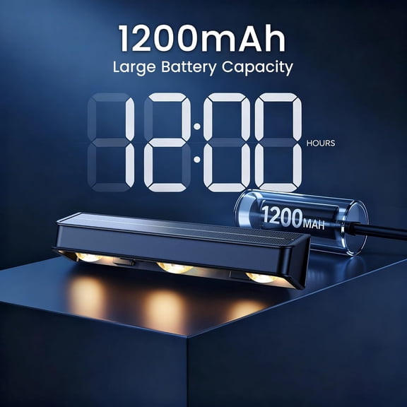 Solar Wall Lights,100 LM Solar Fence Lights Outdoor Solar Powered with Ultra-Bright LED Lens 1200 mAh Waterproof IP65 for Outside,Backyard,,Porch,Yard,Garden,Railing 10 Pack (6 Modes)