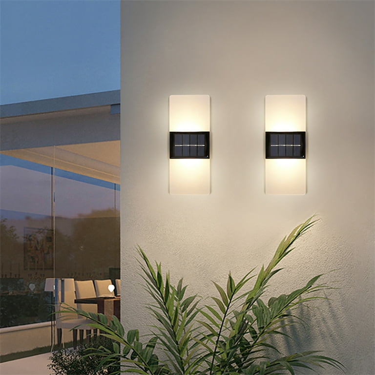 Solar deals powered sconce