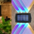 thumbnail image 1 of Solar Wall Lights under $5! Yrmaups LED Solar Wall Lights, Outdoor Security Lights with Motion Sensor, Waterproof Solar Powered Lights for Garden, Fence, Garage, Pathway, Wall Mount, 1 of 6