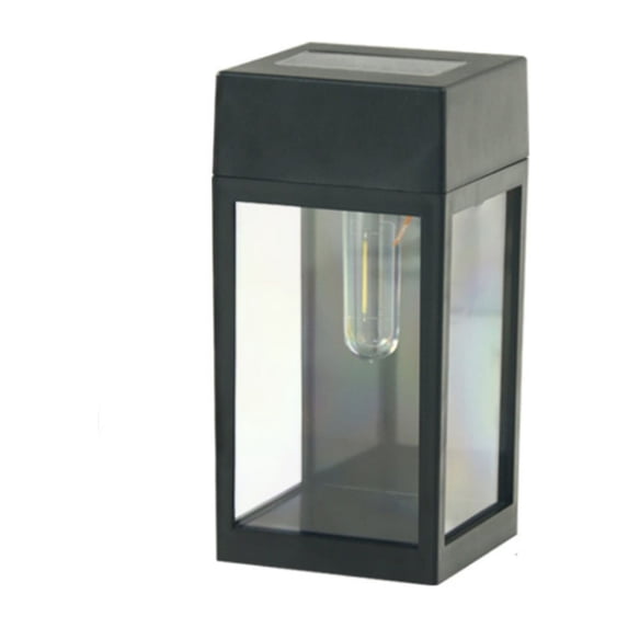 Solar Wall Lights Outdoor, Dusk To Dawn Auto On/Off, Waterproof Led Lighting for Garden Fence, Pathway, Front Door, Easy No-Wire Installation