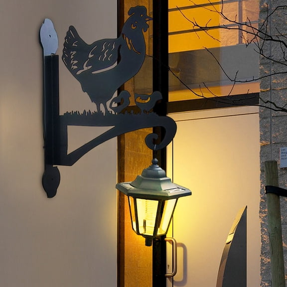 Solar Wall Lights for Outdoor, Patio, and Garden with Hanging Design, LED Warm Light, Automatic Charging, IP65 Waterproof, Easy Installation