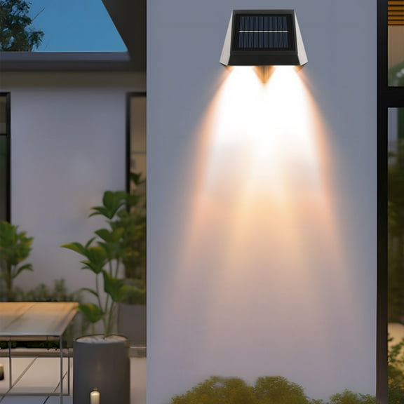 Solar Wall Wash Light for Outdoor Garden, Villa, Yard – Waterproof Ambient Decorative Lighting