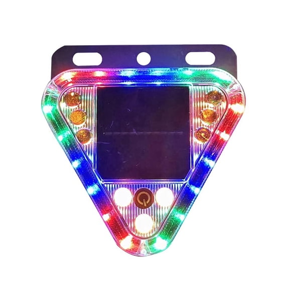 Solar Warnings Light Traffic Light for Truck Rear Flashing Caution, Magnetic Waterproof Shock Resistant Solar Cab Lights for Vehicle Safety High Visibility Easy Installation
