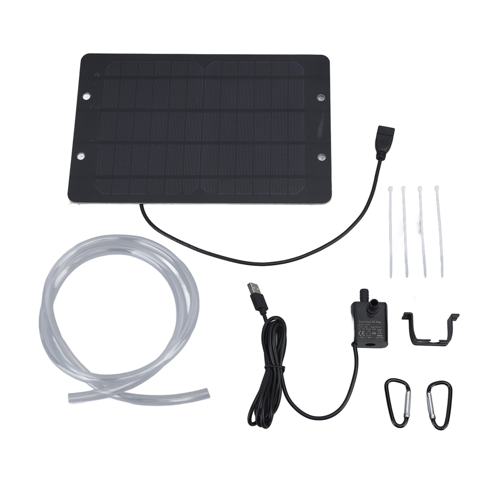 Solar Water Fountain Pump Set 6V 10W USB Solar Fountain Water Pump for