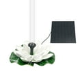 thumbnail image 1 of Solar Water Fountain, Water Lily Solar Fountain for Bird Bath, Garden Decor Solar for Bird Bath Outside Pond and Backyard, 1 of 8