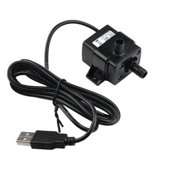 Solar Water Pump Kit | 12V Brushless Motor | Permanent Magnet | Submersible Pump | Low Noise & Energy Use | 240L/H Flow | 4.8W | Ceramic Shaft | Pool Garden Fountain | 55x34x41mm | 1 Pack