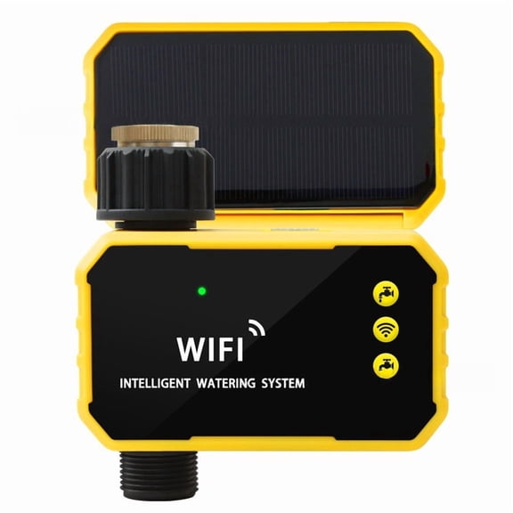 Solar WiFi Sprinkler Timer Remote App Control Automatic Watering Artifact Garden Irrigation Controller