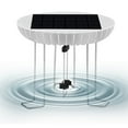 thumbnail image 1 of Solar Wiggler for Bird Bath Solar Powered Birdbath Water Agitator for Garden Patio (with Battery Backup), 1 of 9