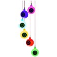 thumbnail image 1 of Solar Wind Chime Spooky Eyeball Solar Powered Wind Chimes 33 Inch Solar Lights Outdoor Waterproof Hanging Decor for Garden Patio Yard Porch, 1 Pack, 1 of 4