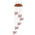 thumbnail image 1 of Solar Wind Chimes for Outside or Indoor- Pig Wind Chimes Pink,7 Colors Changing Flying Pig Led Wind Bell, Patio Garden Yard Decor (Mom, Women, Gardening Gifts) Happy Day!, 1 of 7