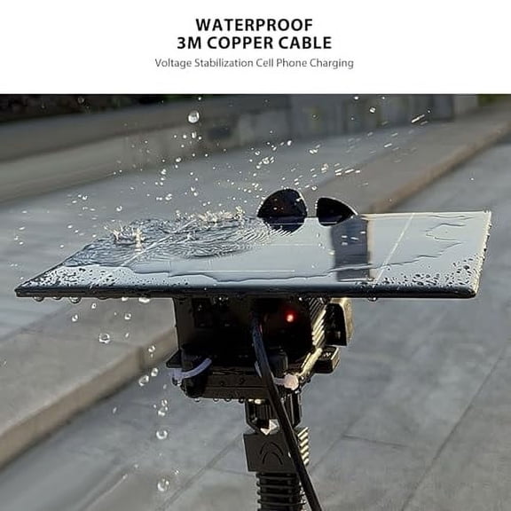 Solar Wind Power Generator Aluminum Alloy Electric Bike Range Extending Generator 12V-125V Easy Installation Electric Vehicle