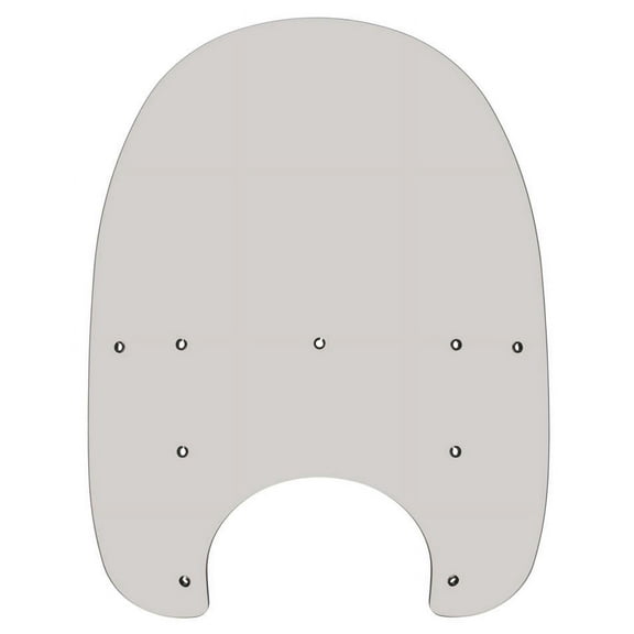 Solar Windshield (Replacement Plastic For Harley-Davidson 21" Road King Replacement Plastic)