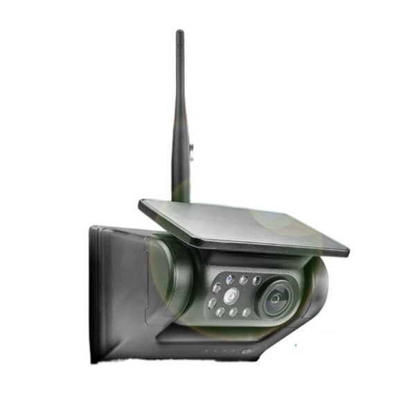 Solar Wireless Rear View Backup Camera IR Night Vision Waterproof Strong Magnet Base For RV Truck Car 908 ,Easy to Install