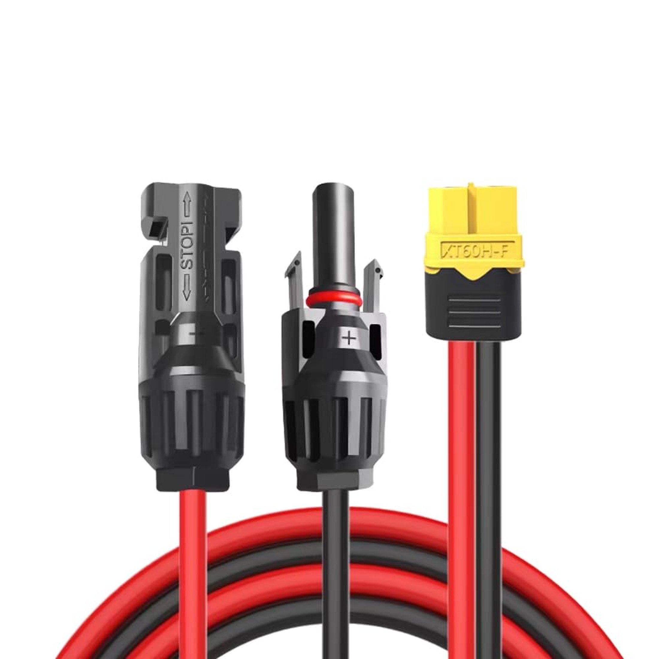 Solar XT60 Charging Extension Cable 50FT 12AWG for Power Stations
