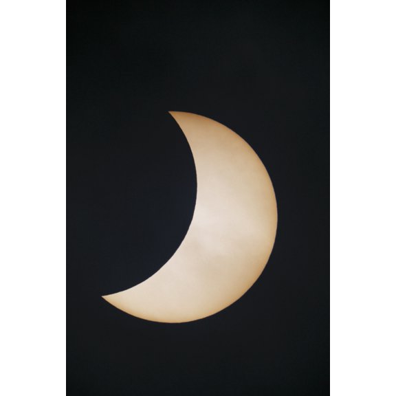 Solar eclipse South Shields Tyne and Wear England Canvas Art - John Short Design Pics (24 x 38)