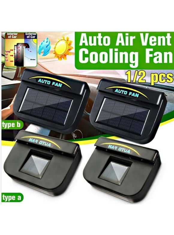 Solar exhaust fan auto fan cool car special car radiator