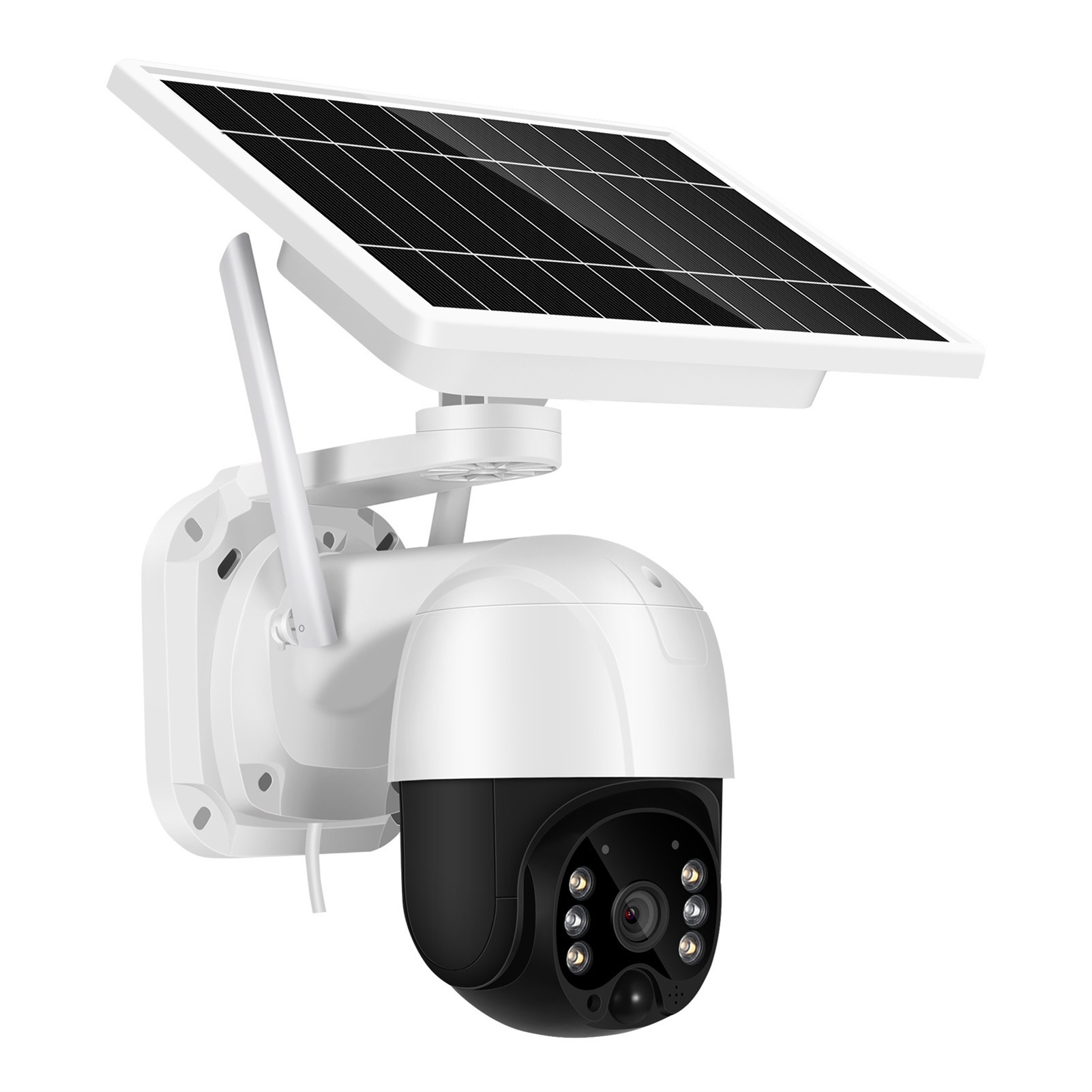 Solar lowpower dome Camera 4G WiFi 3MP HD Security Solar camera PTZ IP