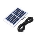 Solar panel Solar Panel 1.2W 6V Mini USB Outdoor Polycrystalline DIY