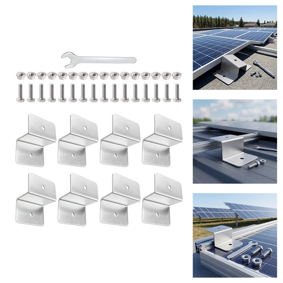 Solar panel aluminum alloy bracket ground for power station aluminum alloy bracket