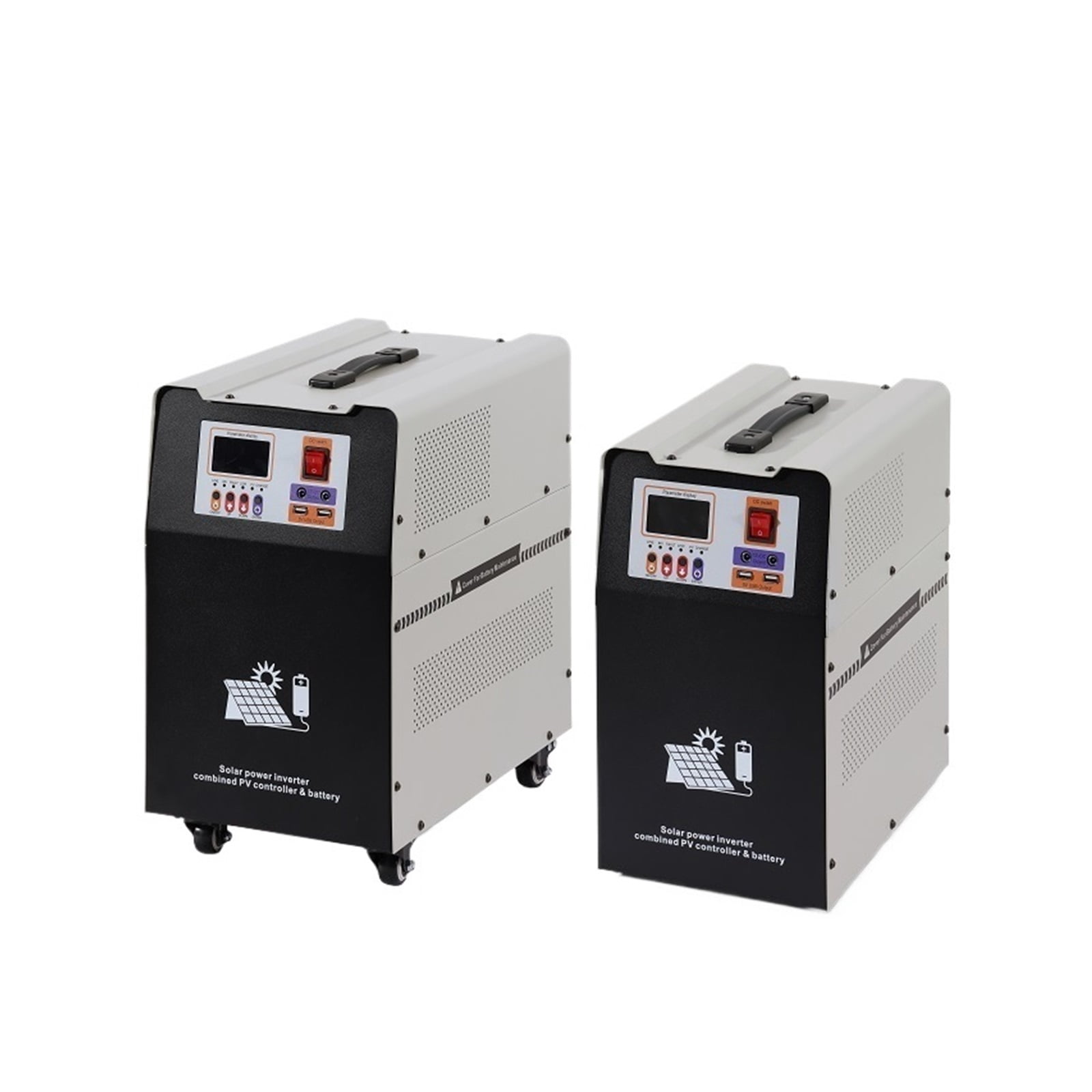 Solar panel mobile power charger Solar Mobile Power Hybrid Off-grid Inverter With Controller