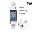 thumbnail image 1 of Solar photovoltaic cell combiner box AC circuit breaker switch with junction box, 1 of 8