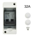thumbnail image 1 of Solar photovoltaic cell combiner box DC circuit breaker switch with junction box, 1 of 15