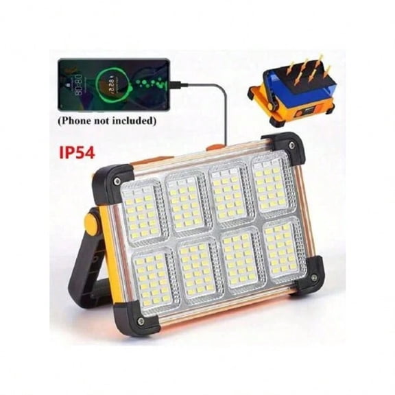 Solar portable lamp multifunctional projection lamp Portable emergency lamp Dengfeng camping lamp night market stall lamp