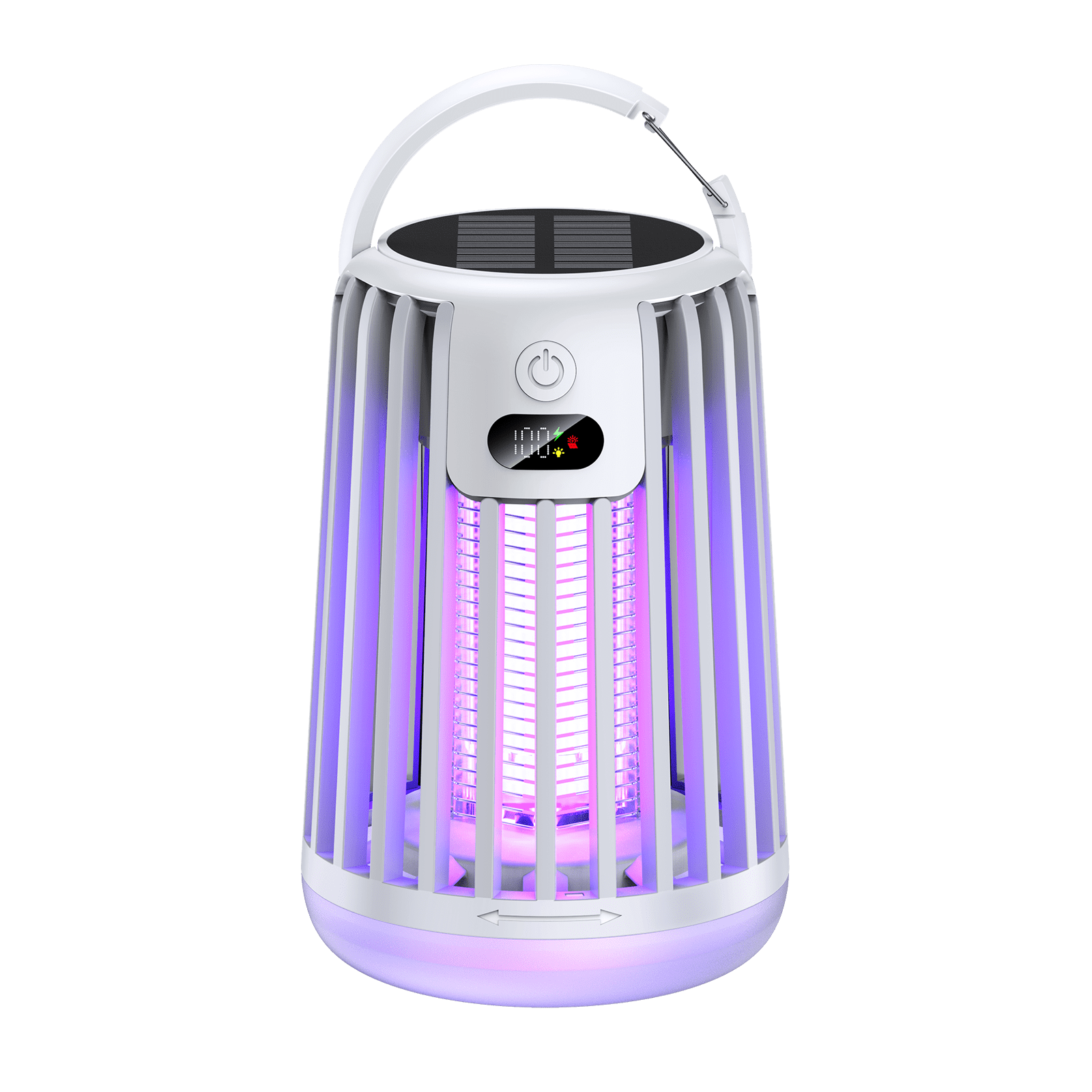 Solar-powered USB mosquito killer lamp, indoor electronic rechargeable mosquito killer lamp, camping lamp