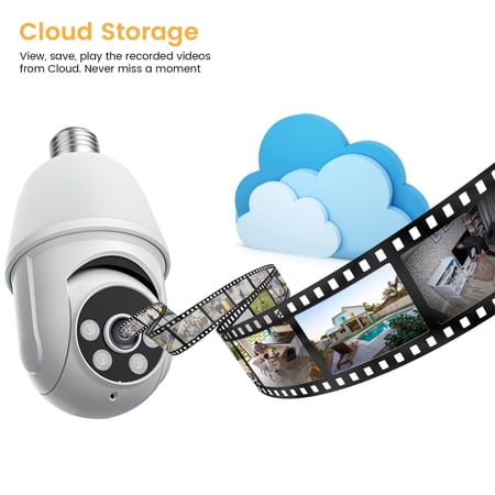Solar-powered spherical camera, 1440P HD night vision & 355° rotation. With AI detection, real-time alarm and two-way audio. IP65 waterproof, 2.4G WiFi/4G available for indoor and outdoor.