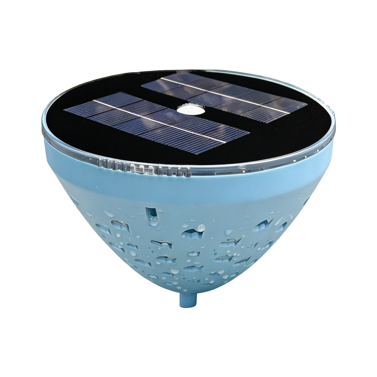 Solar rechargeable floating tub light, fully waterproof submersible LED ...