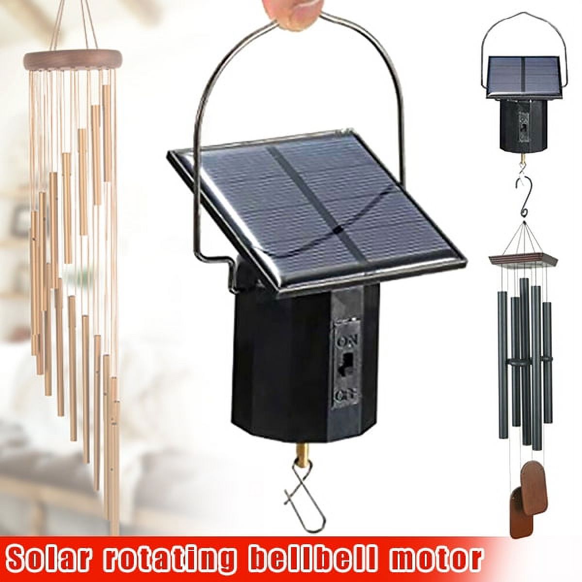 Solar rotating wind chime motor Wind Spinner MotorFlexible, Solar