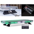 thumbnail image 1 of SolarBlast SBFB82 37" 82W GREEN LED Emergency Full-Size Light Bar [SAE J595 Class III] [58 Flash Mode] [Controller Box] [Gutter Bracket] Flashing Rooftop Strobe Warning Light Bar For Trucks, 1 of 7