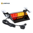 thumbnail image 1 of SolarBlast SBWL26 12W AMBER RED LED Flashing Strobe Warning Dash Light [32 Flash Modes] [Adjustable Angle] [Suction Cups] Emergency Dash Windshield Light for Truck Vehicles Volunteer Firefighters, 1 of 9