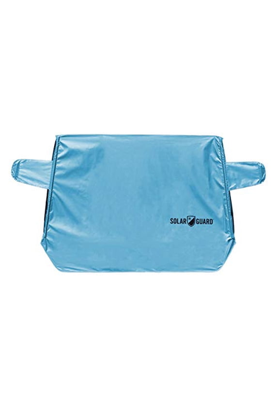 SolarGuard Plus UV-Blocking Exterior Sunshade for Car Windshield, Pool Blue, ST