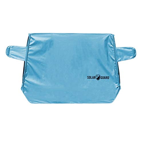 SolarGuard Plus UV-Blocking Exterior Sunshade for Car Windshield, Pool Blue, ST