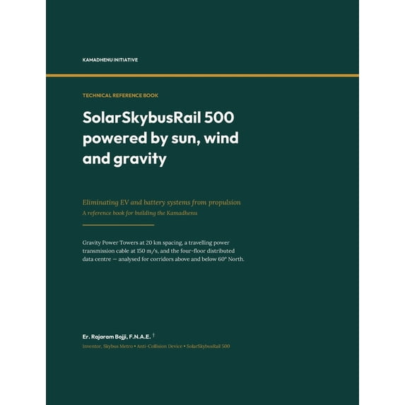 Reference Insert Format SolarSkybusRail 500 powered by sun, wind and gravity: Eliminating EV ...