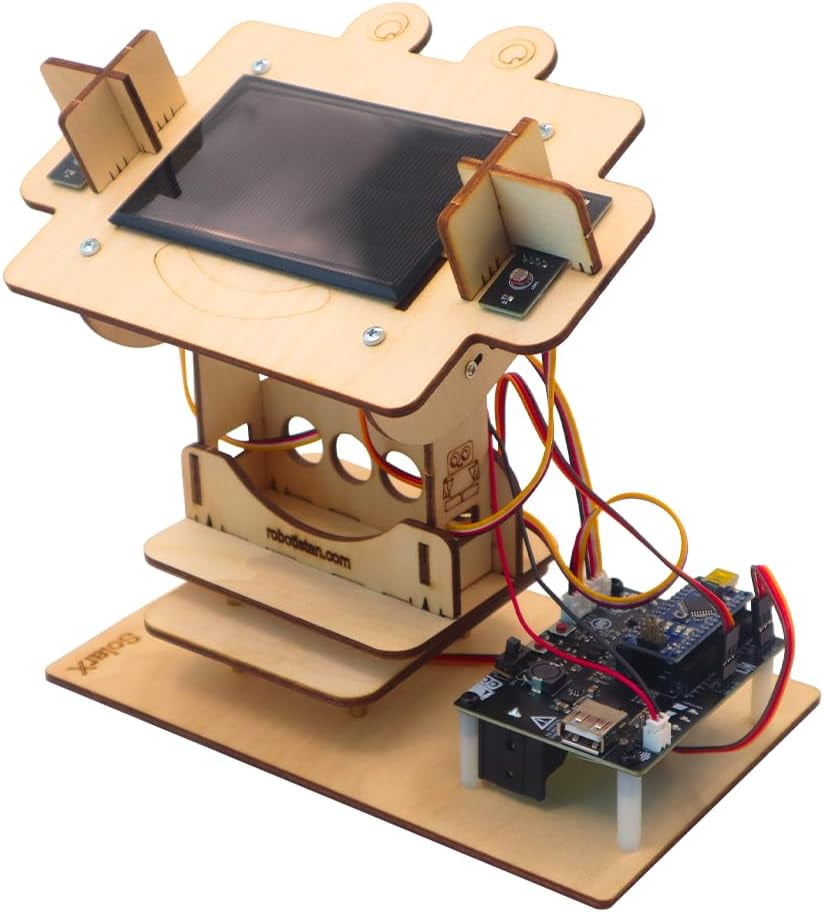 SolarX V2: Sun-Tracking Solar Panel DIY Kit with Arduino Nano, Solar ...