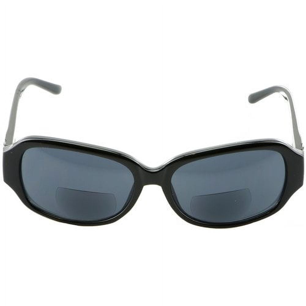 Solara Bi-Focal Sunreader Glasses, Lotus - Black