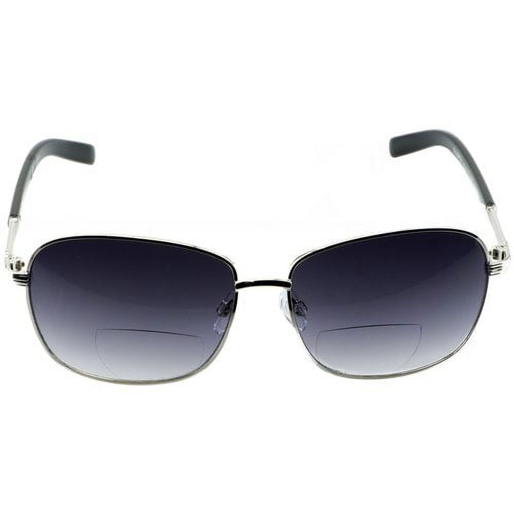 Solara Bi-Focal Sunreader Glasses, Solo - Gunmetal - Walmart.com