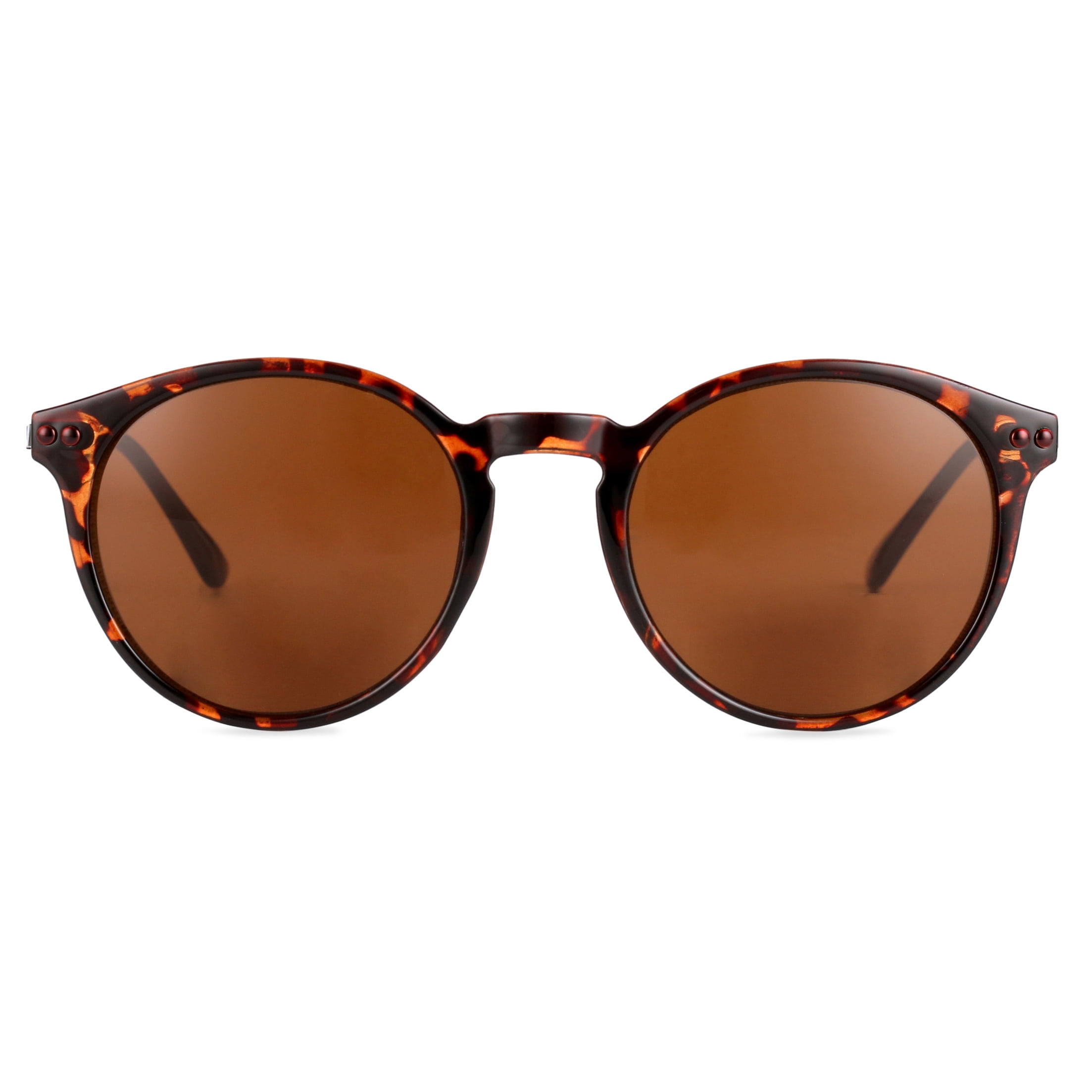 Solara Unisex Full Rim Tortoise Shell Sunglass Readers, 2.5 HSA