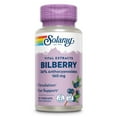 thumbnail image 1 of Solaray Bilberry Extract 160 mg, Eye Health & Circulation Support, 36% Anthocyanosides Plus Blueberry, Vegan, 30 VegCaps, 1 of 8