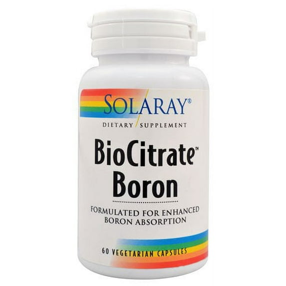 Solaray Boron 3mg 60 Capsule