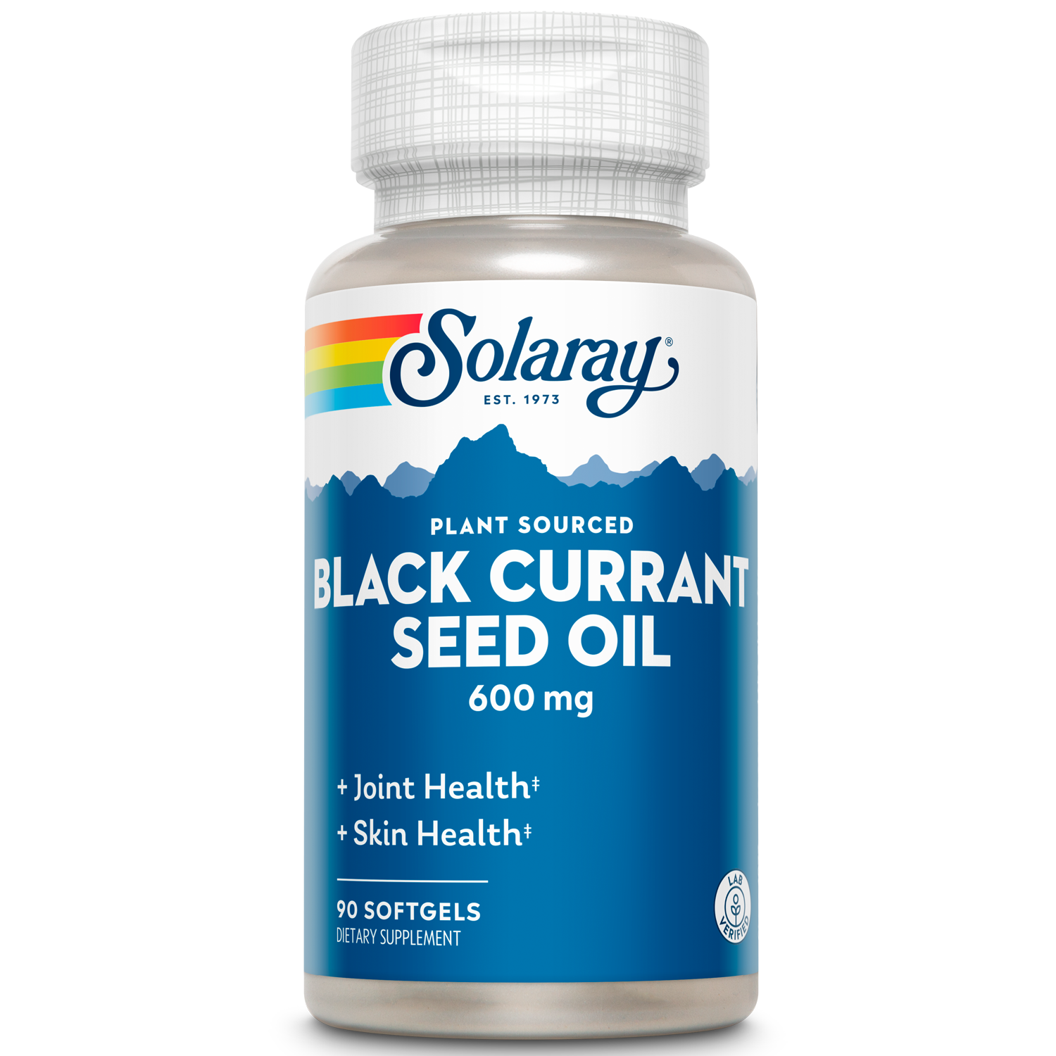 Solaray Black Currant Seed Oil 600 mg Gamma Linolenic Acid (GLA