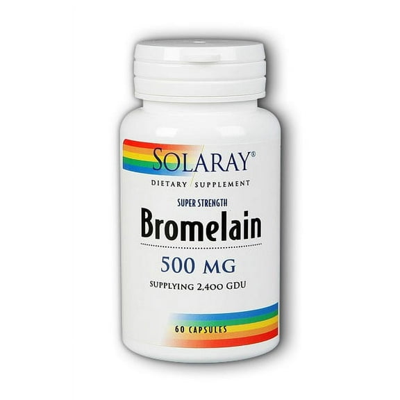 Solaray Bromelain 500 mg - 60 Capsules