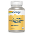 thumbnail image 1 of Solaray Cal-Mag with Essential Minerals | Calcium, Magnesium, Strontium, Vitamins D-3 & K-2 | 30 Serv | 120 VegCaps, 1 of 6